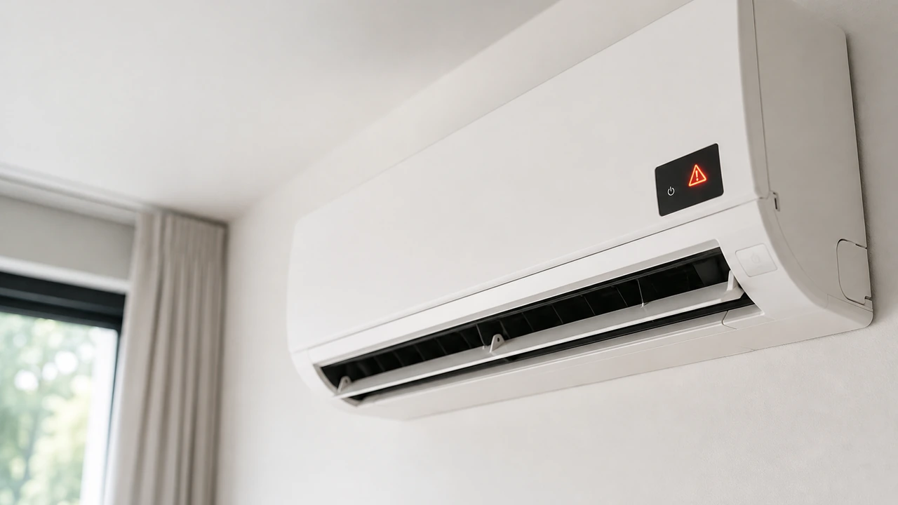 Wandairco met storingsmelding